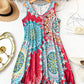 🎁2026 New Arrivals 52% OFF💥Casual Sleeveless A-Line Printed Summer Dress