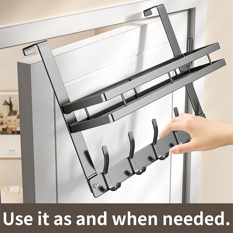 🎁2026 New Arrivals 50% OFF💥Over The Door Hooks with Storage Basket