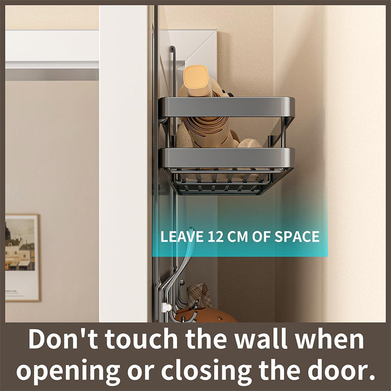 🎁2026 New Arrivals 50% OFF💥Over The Door Hooks with Storage Basket