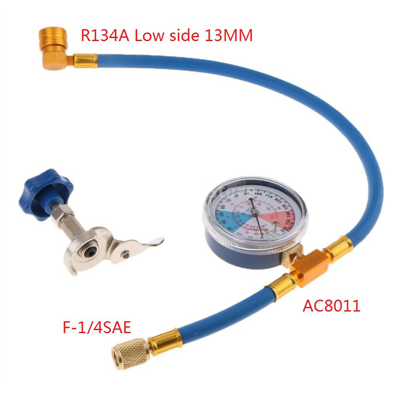 🎯 60% OFF! R134a AC Hose with Precision Gauge – Easy-to-Read Dial, Professional Grade 📊🚛 【Flash Sale】