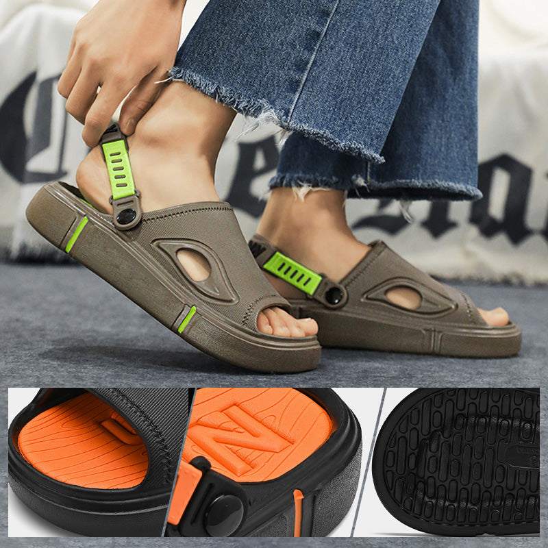 Men's Trendy Anti-Skid Beach Slides Sandals