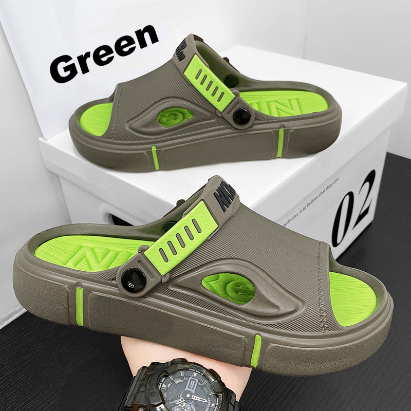Men's Trendy Anti-Skid Beach Slides Sandals