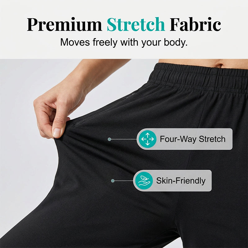 🎊Hot Sale 60% OFF Only Today!!⏰Women's Casual Quick‑Dry Stretchy Capri Pants – Ultra‑Stretchy, Sweat‑Wicking & Slim‑Fit Daily Outdoor Wear Design ☀️