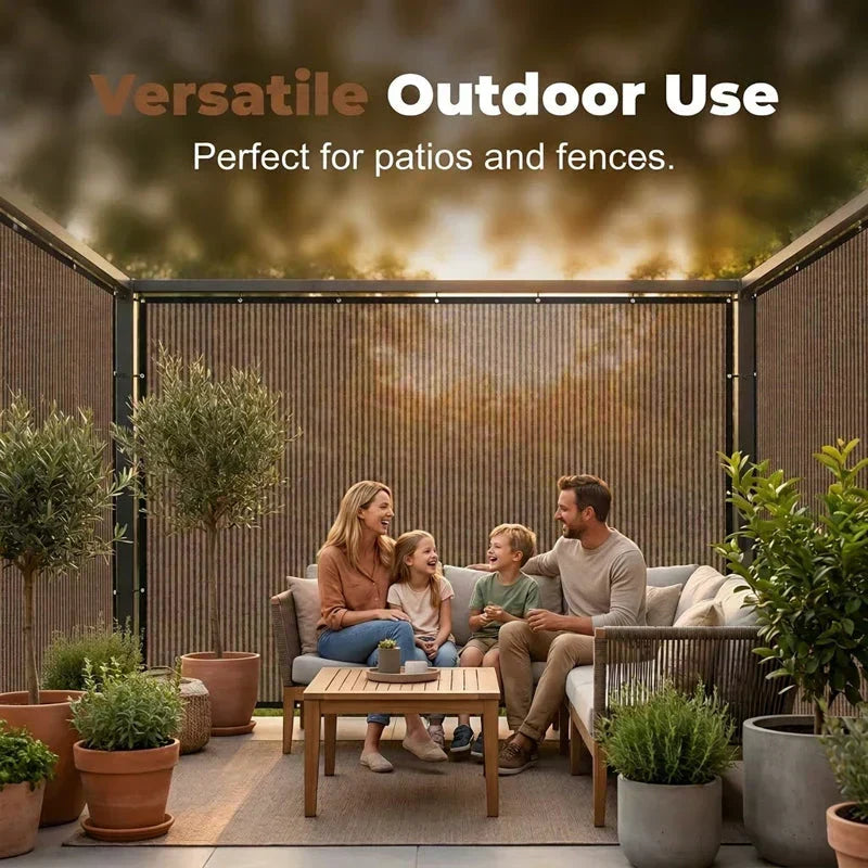 UV-Blocking HDPE Shade Net with Grommets