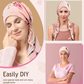 🎁2026 New Arrivals 50% OFF💥Women's Floral Print Pre-Tied Head Scarf Turban – Soft, Elastic, Versatile 🌸