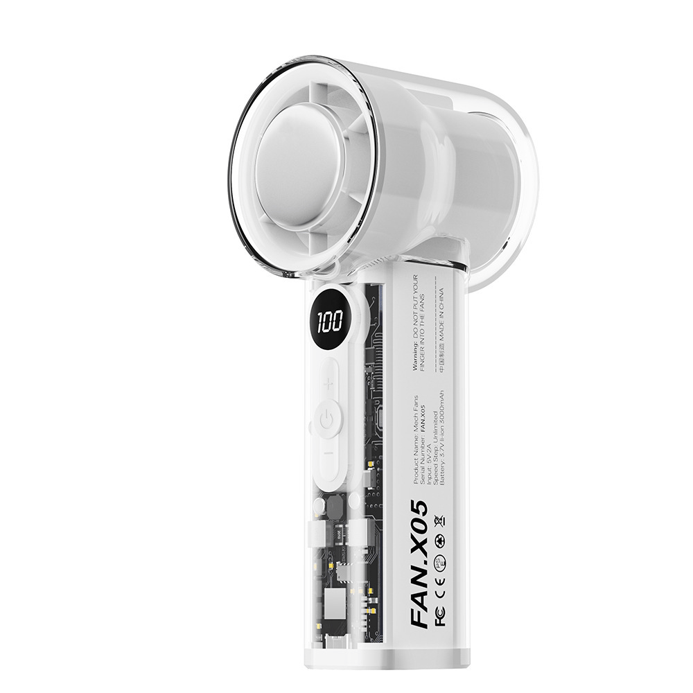 ❄️ LIMITED-TIME 50% OFF! ✨ Bladeless Cooling Fan – Digital Display, 100+ Speeds, Portable ⚡
