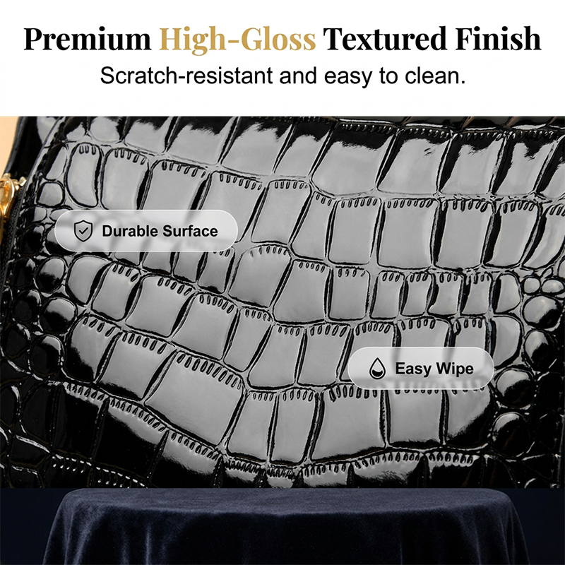 🔥Hot Sale 50%OFF🔥Glossy Crocodile Pattern Women's Handbag