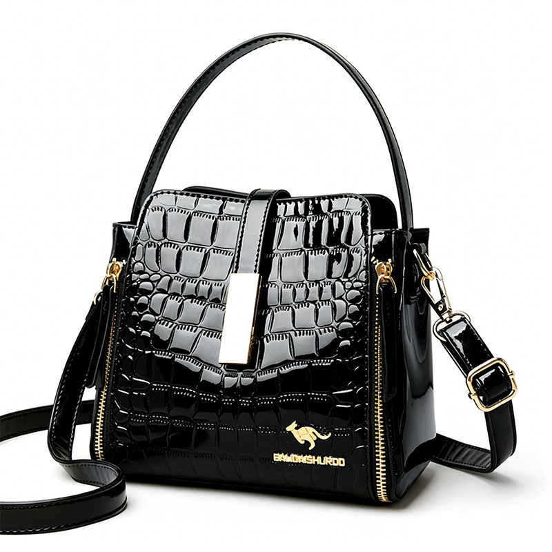 🔥Hot Sale 50%OFF🔥Glossy Crocodile Pattern Women's Handbag