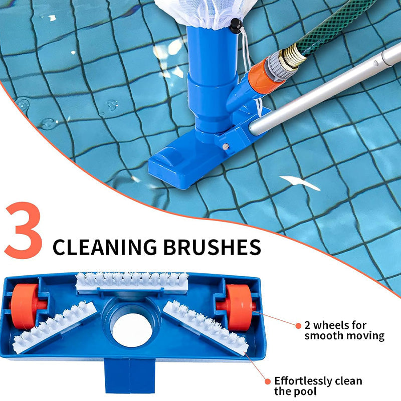 📢📢50% OFF!! 💦Powerful Suction Pool Vacuum Jet Kit – Deep Cleaning, Easy Setup