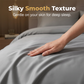 Breathable Solid Color Cooling Bed Sheet Set