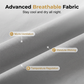 Breathable Solid Color Cooling Bed Sheet Set