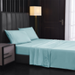 Breathable Solid Color Cooling Bed Sheet Set