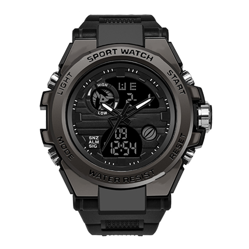⌚ 50% OFF NOW!💪 Men's Waterproof Sports Watch – Dual Display & Shock-Resistant – Outdoor Essential 💧