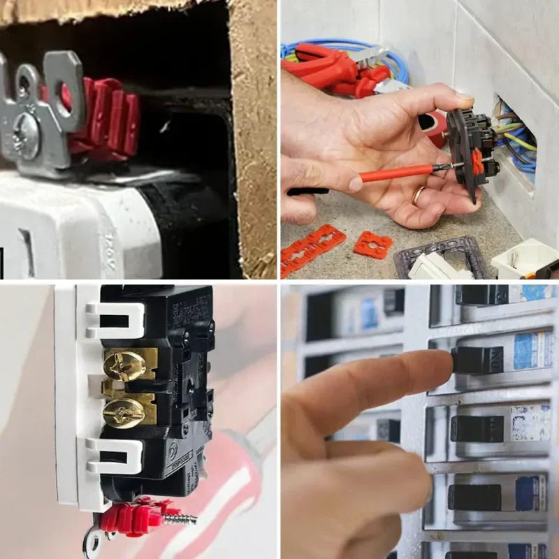 🔌 LIMITED-TIME 50% OFF! ✨ Outlet Spacers for Electrical Box – Adjustable, Secure, Non-Conductive 🧱