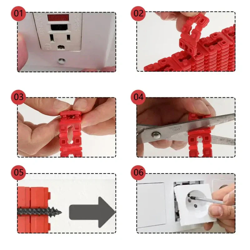 🔌 LIMITED-TIME 50% OFF! ✨ Outlet Spacers for Electrical Box – Adjustable, Secure, Non-Conductive 🧱