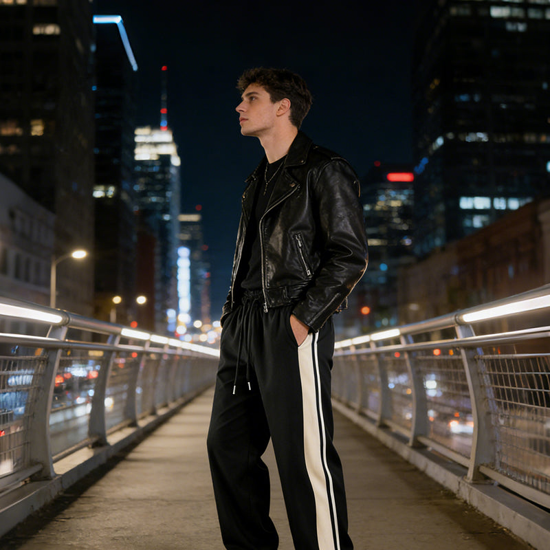 📢📢30% OFF !! ⏰ Men's Loose Fit Track Pants – Adjustable, Breathable, Versatile 👖