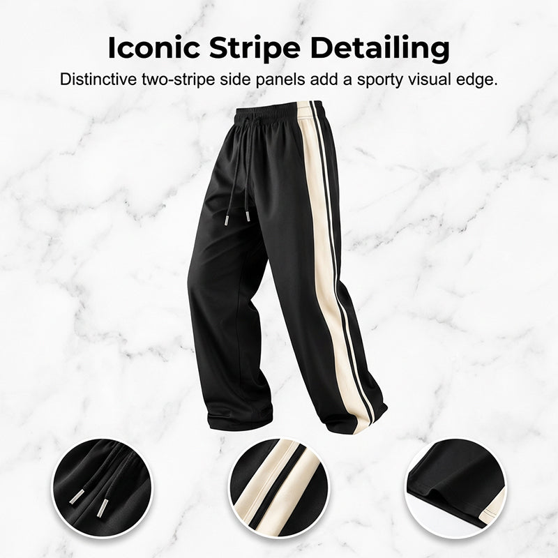 📢📢30% OFF !! ⏰ Men's Loose Fit Track Pants – Adjustable, Breathable, Versatile 👖