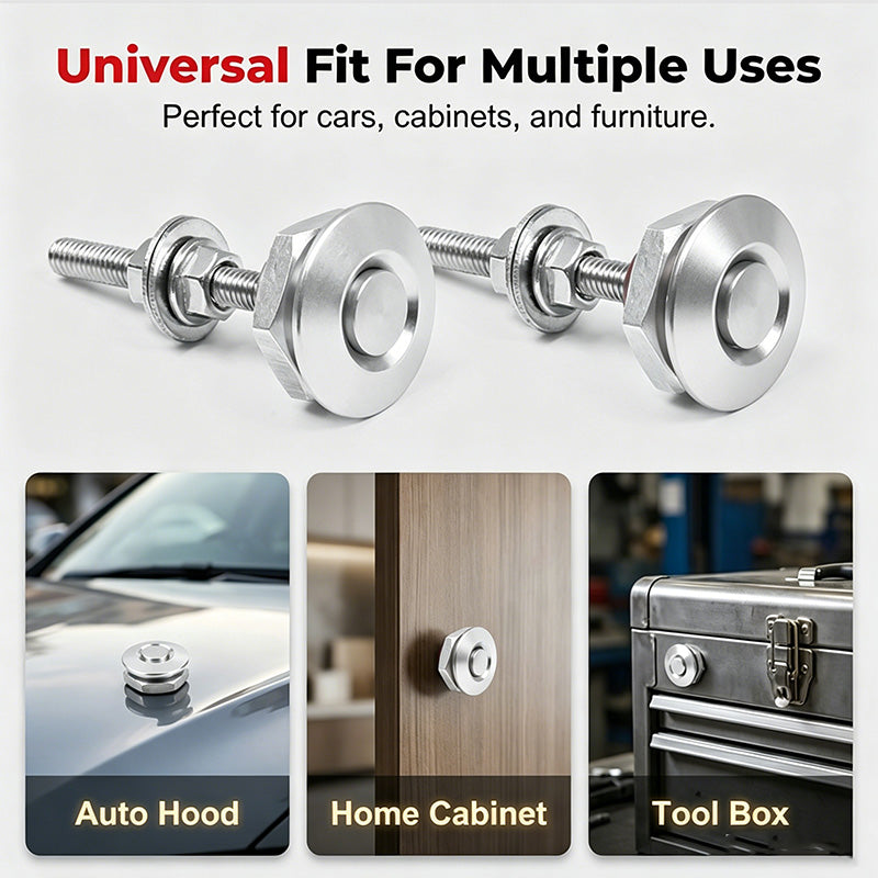 📢📢50% OFF !! ⏰Universal Quick Latch Hood Pins