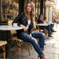 🔥While Supplies Last 40% OFF!🎉 Women's Leopard Patch Ripped Skinny Jeans
