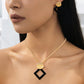 🎁2026 New Arrivals 60% OFF💥Modern Chic Necklace & Earring Set – Gold finish, geometric design & lightweight – perfect for daily elegance or gifting – includes matching pieces for a polished look 💫