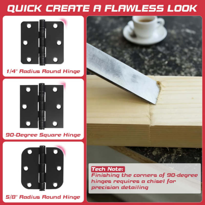 ⏳🔥LIMITED-TIME 50% OFF! ⏰Adjustable Door Hinge Mortise Jig Kit – Precision Routing, Quick Setup & Perfect for Carpenters, Joiners & DIY Home Renovations 🔧✨