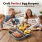 🍳50% OFF NOW! 3‑in‑1 Non‑Stick Breakfast Skillet‑Multi‑Compartment Divided Frying Pan, Even Heat Distribution Cookware Compatible with All Stovetops for Eggs, Pancakes & Morning Meals