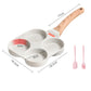 🍳50% OFF NOW! 3‑in‑1 Non‑Stick Breakfast Skillet‑Multi‑Compartment Divided Frying Pan, Even Heat Distribution Cookware Compatible with All Stovetops for Eggs, Pancakes & Morning Meals
