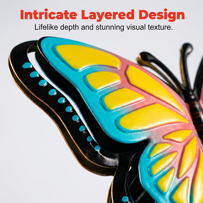 🐝 LIMITED-TIME 50% OFF! ✨ 3D Insect Wall Hangings – Bee, Butterfly, Ladybug, Weather-Resistant