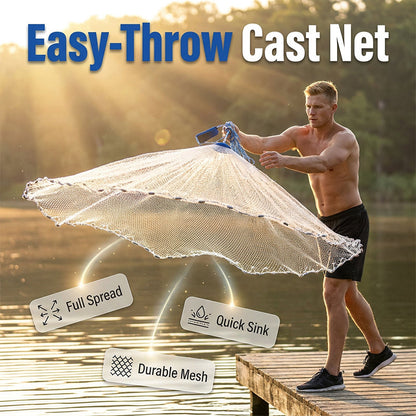 Easy-Throw Premium Cast Net