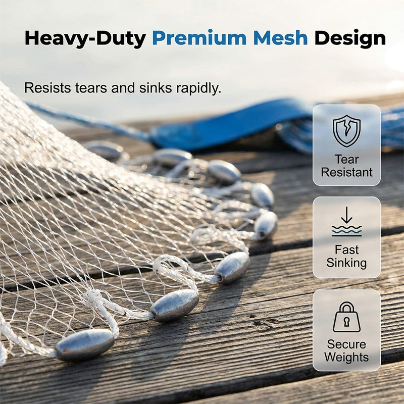 Easy-Throw Premium Cast Net