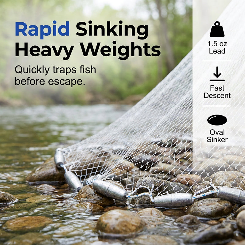 Easy-Throw Premium Cast Net