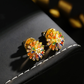 🎉While Supplies Last 50% OFF!🎁 Colorful Firework Stud Earrings – Cubic Zirconia, 18K Plated, Festive 🎆