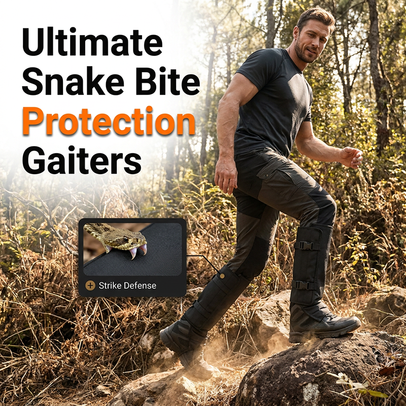 Outdoor Protective Leg Gaiters for Hiking and Hunting