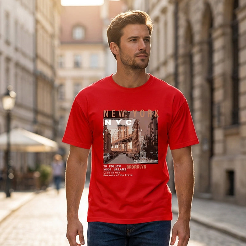 👕 50% OFF NOW! ⏰ Urban Style New York City Short Sleeve Top – Soft cotton, iconic NYC print & breathable – perfect for casual days, travel or city-inspired looks 🗽