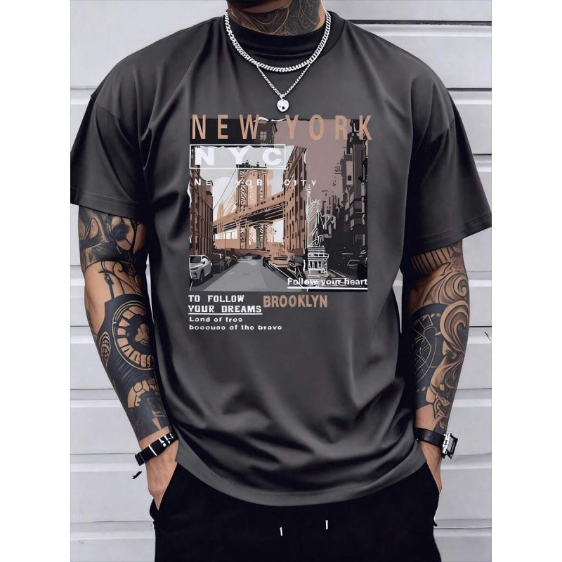 👕 50% OFF NOW! ⏰ Urban Style New York City Short Sleeve Top – Soft cotton, iconic NYC print & breathable – perfect for casual days, travel or city-inspired looks 🗽