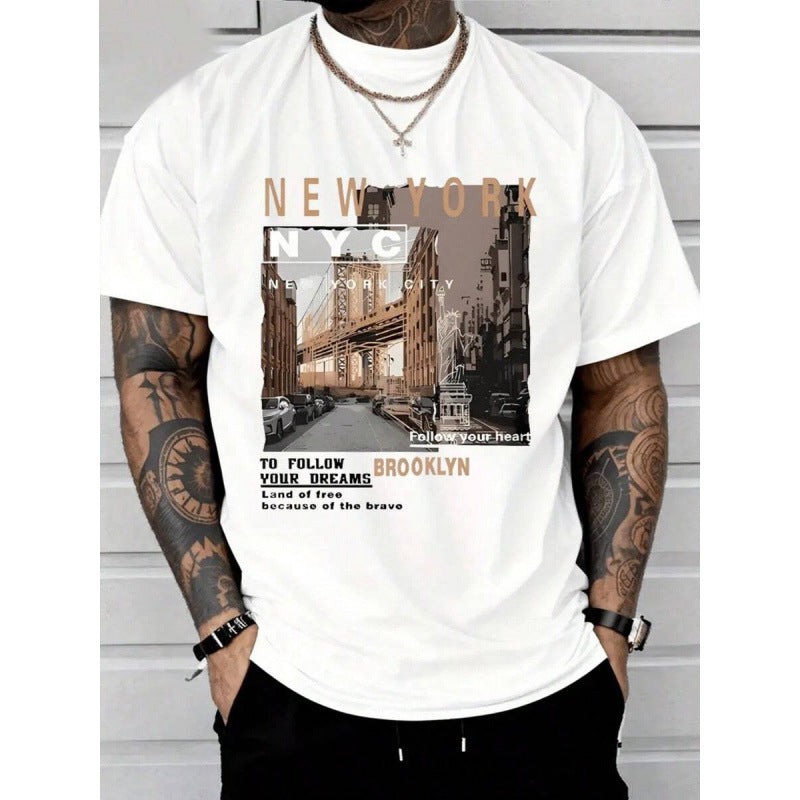 👕 50% OFF NOW! ⏰ Urban Style New York City Short Sleeve Top – Soft cotton, iconic NYC print & breathable – perfect for casual days, travel or city-inspired looks 🗽
