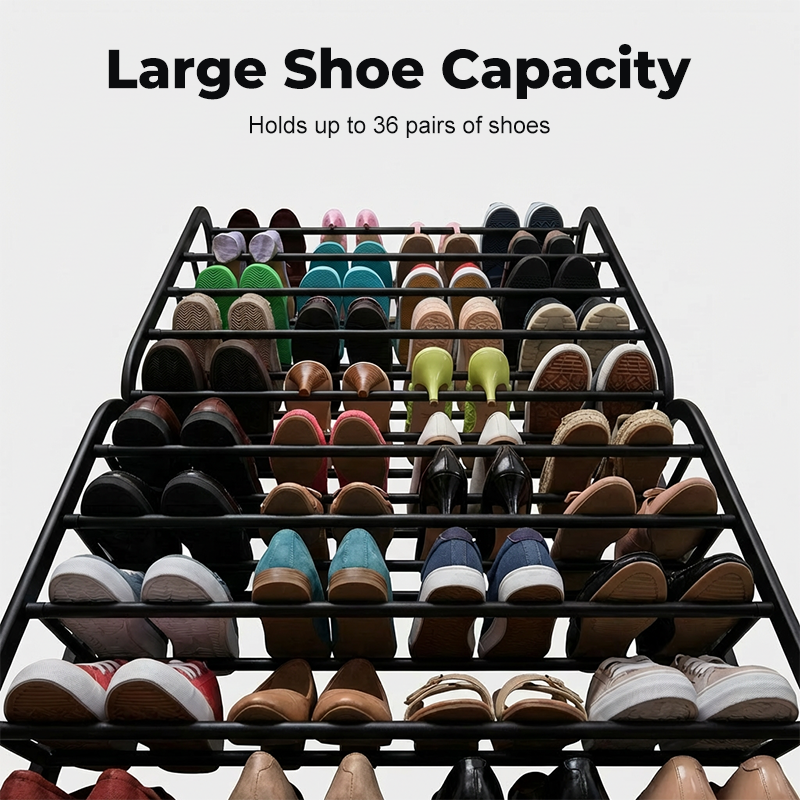 👟 49% OFF NOW! 🏆 Over-the-Door Shoe Rack Organizer – 24 pockets & tool-free install – Fits standard doors, holds up to 24 pairs – perfect for entryway or closet 🚪✨