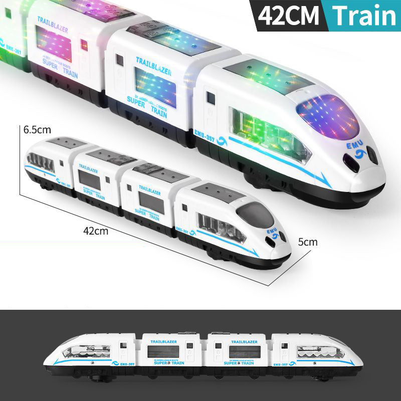 🚂 50% OFF NOW! ✨ Electric Bullet Train Toy – Light-Up, Bump & Go, with Music – Interactive design, perfect for toddlers – develops motor skills and imagination 🎶