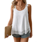 👚 50% OFF NOW! ⏰ Elegant Dot Lace Strap Tank Top – Soft & breathable – Delicate lace straps, flattering fit – perfect for layering or summer chic 🌸