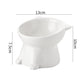 📢📢50% OFF !! ⏰Cute Cat-Ear Design Raised Pet Bowl
