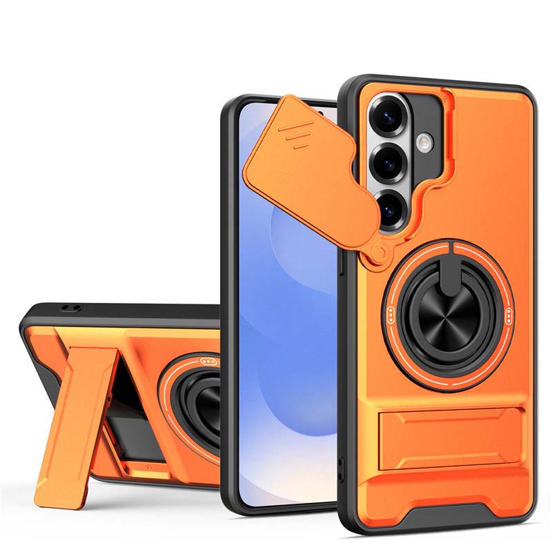 📱 50% OFF NOW! ⏰ Samsung Phone Case – Heavy-duty with camera cover & ring stand – Shockproof, precise cutouts & 360° rotating grip – all-around protection 🔒