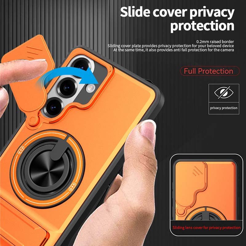📱 50% OFF NOW! ⏰ Samsung Phone Case – Heavy-duty with camera cover & ring stand – Shockproof, precise cutouts & 360° rotating grip – all-around protection 🔒