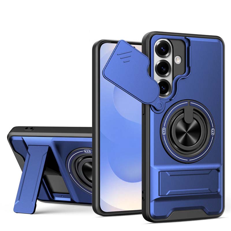 📱 50% OFF NOW! ⏰ Samsung Phone Case – Heavy-duty with camera cover & ring stand – Shockproof, precise cutouts & 360° rotating grip – all-around protection 🔒