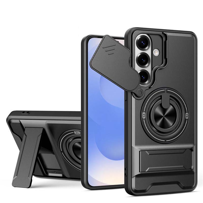 📱 50% OFF NOW! ⏰ Samsung Phone Case – Heavy-duty with camera cover & ring stand – Shockproof, precise cutouts & 360° rotating grip – all-around protection 🔒