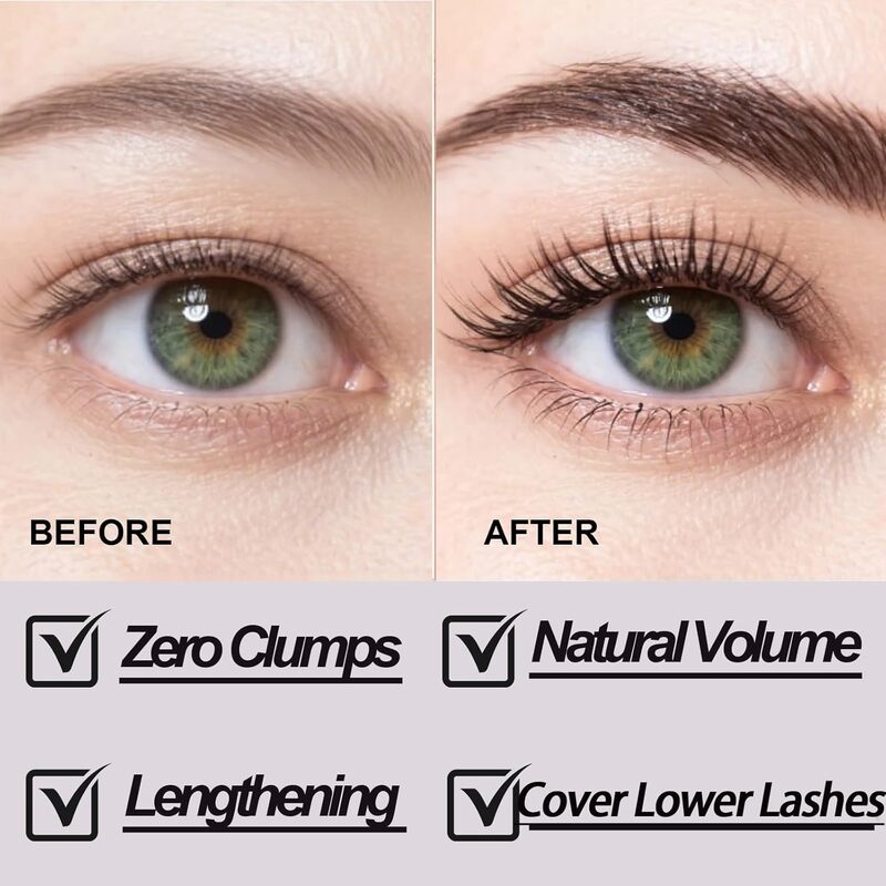 👁️ BUY 1 GET 1 FREE! ✨ Volumizing Lengthening Curling Mascara – Smudge-proof & long-lasting – Perfect for dramatic lashes – adds curl, length and volume without clumps 💁‍♀️
