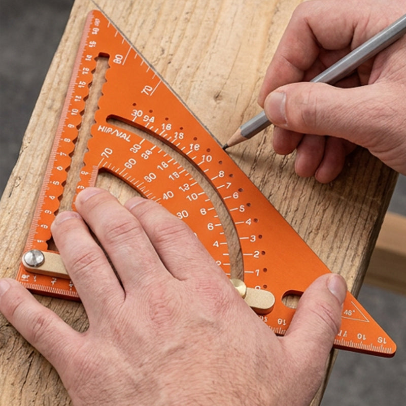 🎁2026 New Arrivals 50% OFF💥Precision Woodworking Triangle Square – Adjustable, Anti-Rust, Alloy 🛠️