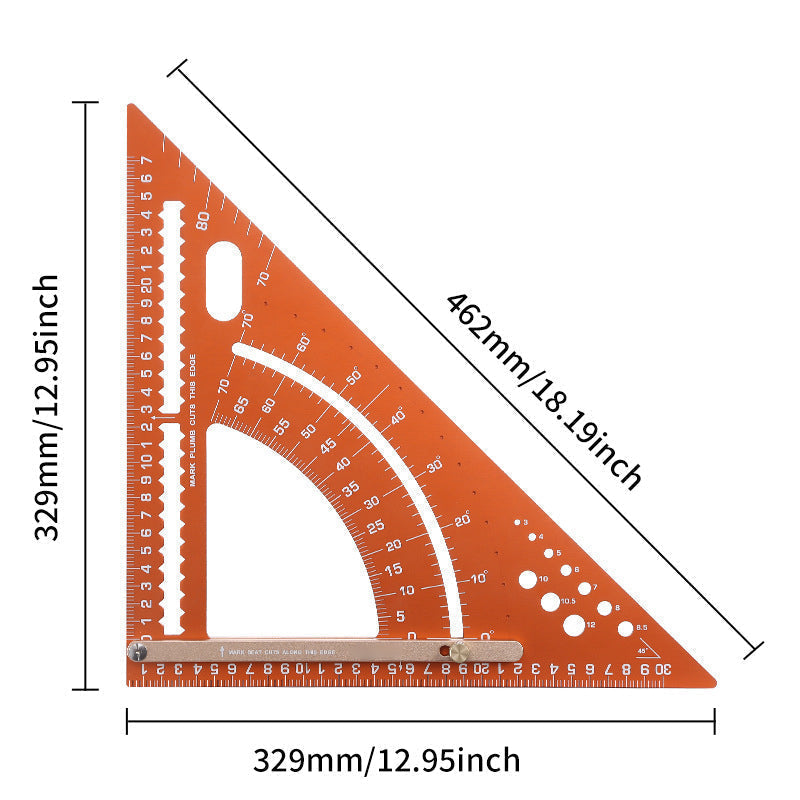 🎁2026 New Arrivals 50% OFF💥Precision Woodworking Triangle Square – Adjustable, Anti-Rust, Alloy 🛠️