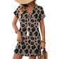 🌈Women's Summer Casual V-Neck T-Shirt Dress💃
