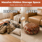 🎁NEW ARRIVAL 50% OFF! 🛋️✨ 💥Multifunctional Storage Ottoman Pouf