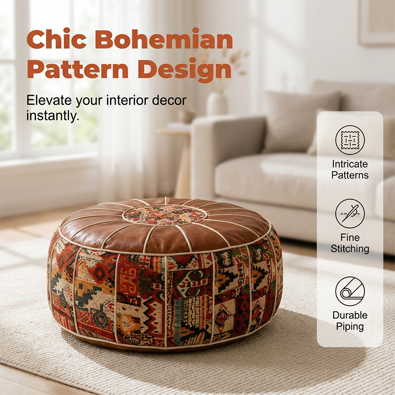 🎁NEW ARRIVAL 50% OFF! 🛋️✨ 💥Multifunctional Storage Ottoman Pouf